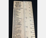 World War II History Ruler